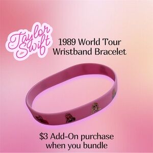 $3 Add-On 🆕Taylor Swift Pink Tour Bracelet